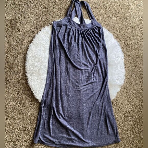 Michael Stars Linen Blend Dress Elastic Back Womens Size Small - Picture 1 of 6